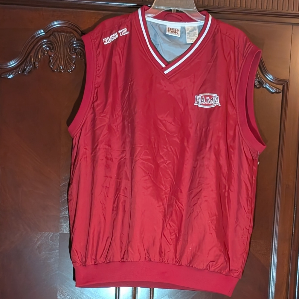 Red Oak Sportswear Alabama Sleeveless Pullover